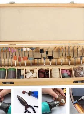 223PCS Rotary PowerAccessory Bits 1/8 Sanding Poli