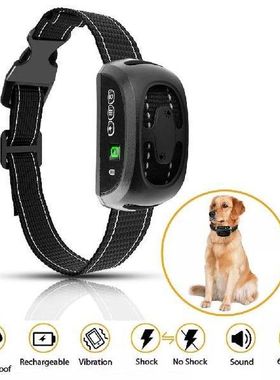 Pet Dog Anti Barking Control Collar Rechargeable Shock
