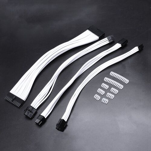 Basic Extension Cable Kit; 1Pcs Atx 24Pin/Eps 4 4Pin/Pci-E 8