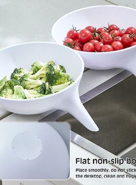 Bowl Drainer Vegetable Fruit Tools Kitchen Strainer Storage