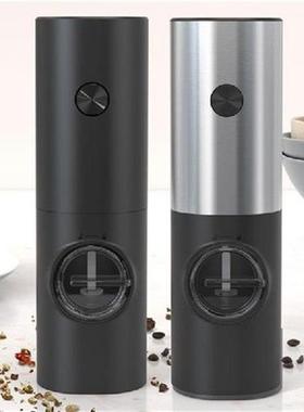 Electric Pepper Grinder Stainless Steel Salt Spice Grinder