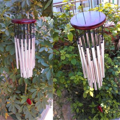 27 Tubes Wind Chimes Church Wind Bells Home Porch Balcony Ou