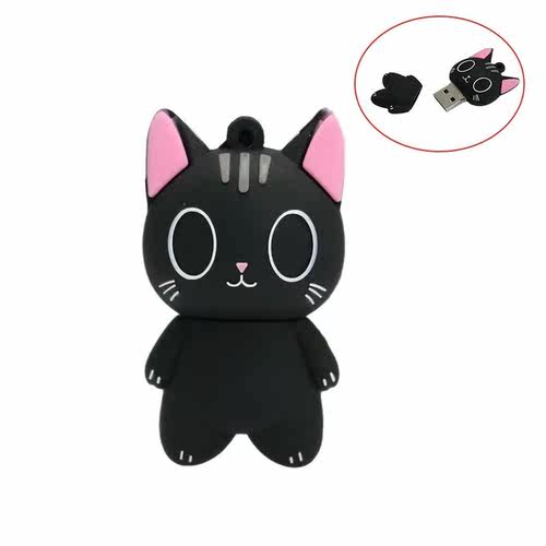 Personalized Pendrive Black  SB flash drive 256 128 64 gb