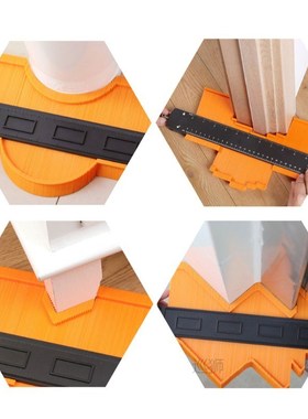 Wider Contour Gauge Duplicator With Lock 6/10 Inch Profile S