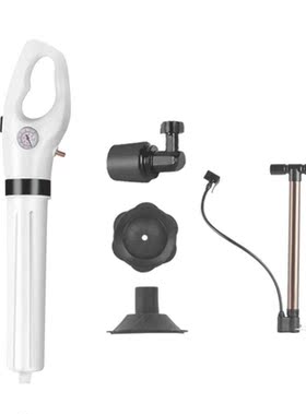 1Set High Pressure Air Drain Blaster Toilet Plunger Cleaner