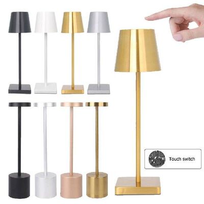 Portable Modern Aluminium Led Desk Lamp Dimmable Restaurant