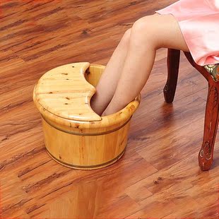 Foot Bathtub Wooden Bucket Foot Bath Barrel Foot Soaking