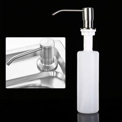 300ml Kitchen Soap Dispenser Sink Liquid Soap Bottle Bathroo