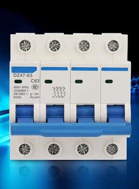 Leakage Current Circuit Breaker Protection DZ47-63 4P Residu