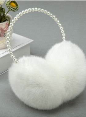 1Pcs Pearl Earmuffs Cute Autumn And Winter To Keep Warm Comf