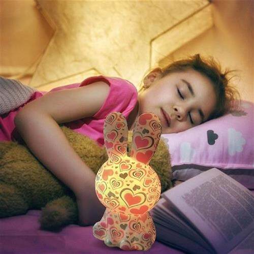 LED Bedside Night Light Desktop Decorations Rabbt Shaped