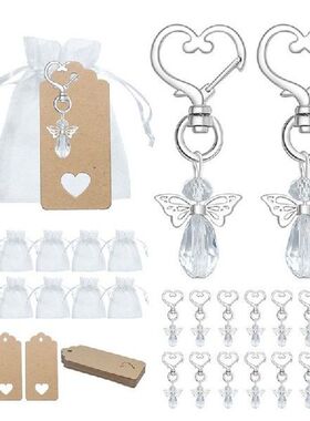 30 Pcs Angel Keychain Souvenir Wedding Gifts Baby Shower