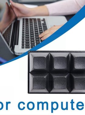 USB  Mechanical Small Keyboard 6-key Macro Key Office Ke