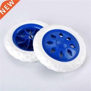 2pcs Shopping Cart Wheels Trolley Caster Replacement 6.5 Inc