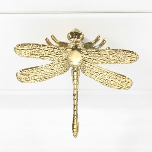 Brass Dragonfly Furniture Handle Kitchen and Home Nordic Cab