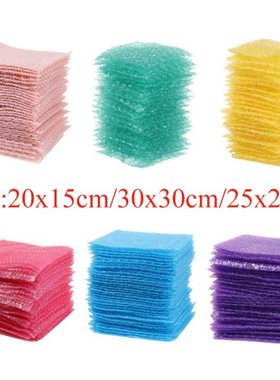 50pcs Candy Color Bubble Foam Packing Bags PE Clear Bubble B