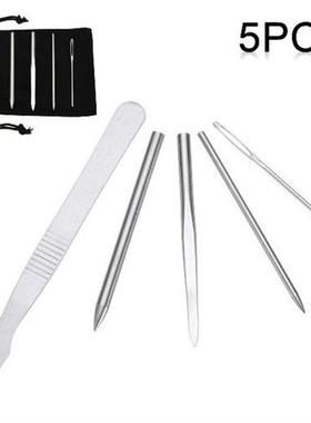 5pcs Paracord Survival Bracelet Fid Lacing Stitching