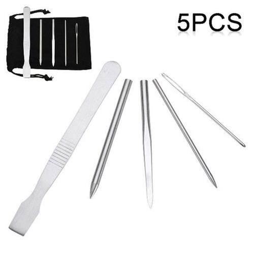 5pcs Paracord Survival Bracelet Fid Lacing Stitching