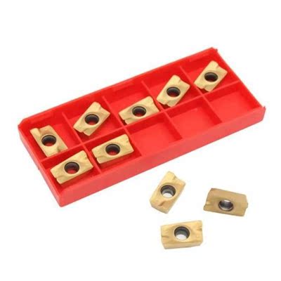 10pcs APMT1604PDER-HT Carbide Inserts 适用于 400R Milling Cu