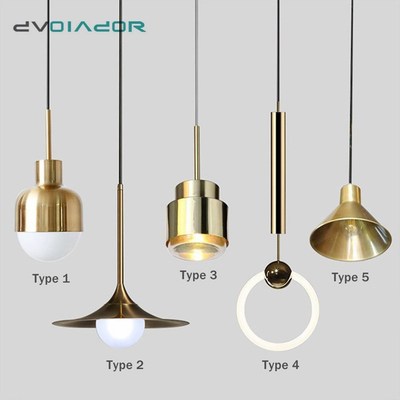 Nordic Pendant Lamp Iron No-Rusting Simple Chandelier Living
