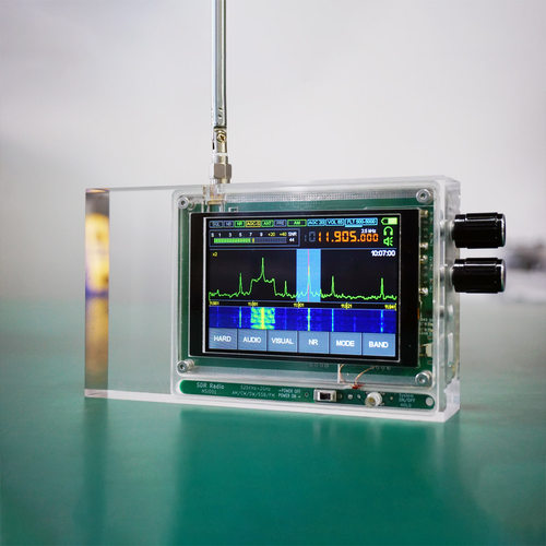 孔雀石SDR600全波段SDR软件无线电收音机孔雀石中短波调频接收机