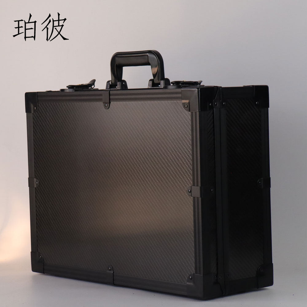 定制铝合金箱碳纤维箱设备机箱高端手提箱商务手提箱