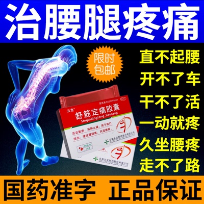 云龙 舒筋定痛胶囊 0.38g*24粒跌打损伤慢性腰腿疼风湿痹疼