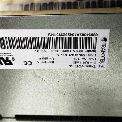 议价ABB变频器ACS800电抗器68634369 1000A 0.014mH AOFI-66/69 6
