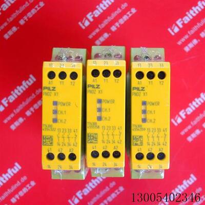 议价774300 皮尔磁全新安全模块 PNOZ X1 24VAC/DC 3n/o现货直发