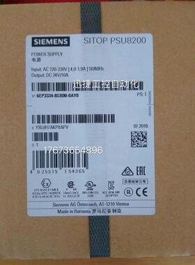 议价6EP3334-8SB00-0AY0西门子SITOP PSU8200 24V/10