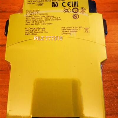 议价PILZ PNOZ X3P 777310皮尔兹安全继电器