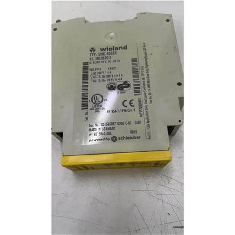 议价非实价议价议价价威琅Wieland安全继电器和R118806902议