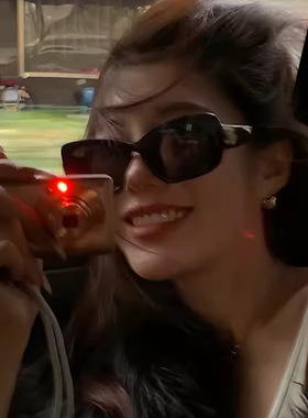 大框方形美拉德墨镜防紫外线