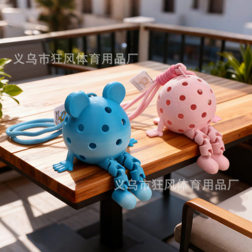 厂家匹克球挂饰匹克球公仔匹克球摆件匹克球挂件周边文创产品开发