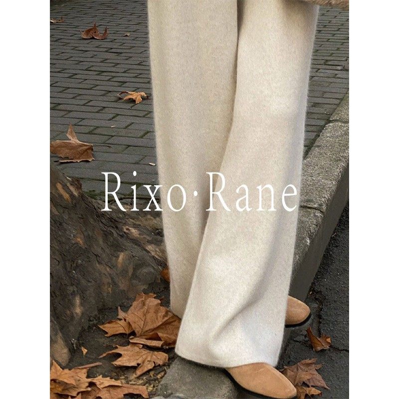 法国Rixo Rane 巨气质?慵懒垂感毛呢针织阔腿裤女秋冬软糯拖地裤,女装/女士精品,大码裤装,淘宝优惠券,粉丝福利购,淘宝优惠卷