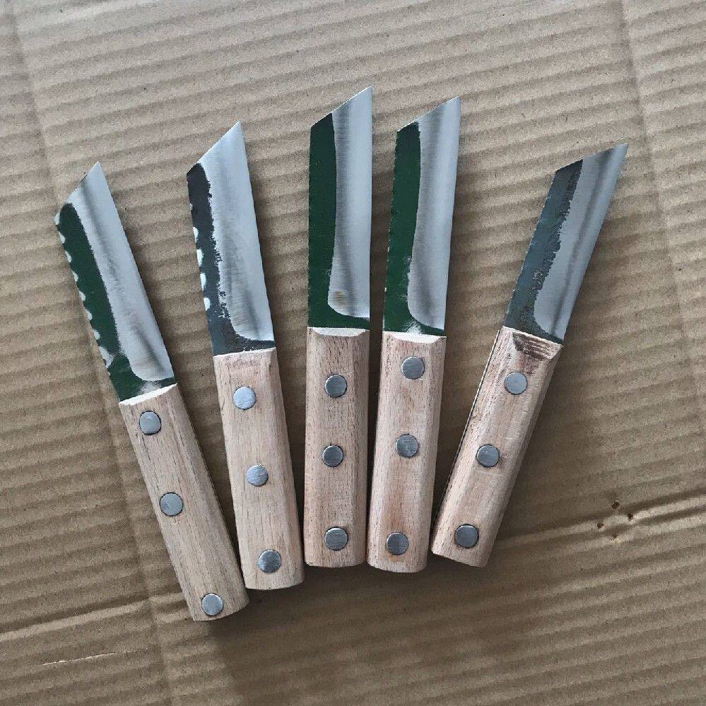 手工制作w18老锋钢锯条嫁接刀芽接刀接树刀接芽刀嫁接工具接花刀