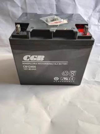 CGB长光蓄电池CB12400消防12V40AH直流屏 UPS/EPS机房电源 太阳能