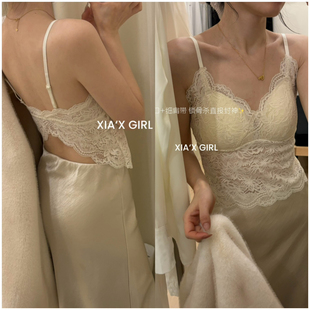 XIA夏夏-胸一体女内搭纯欲美背内衣性感打底上衣美背内衣HS30272