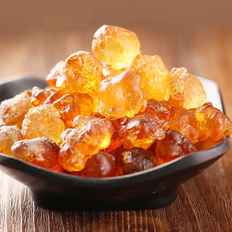 桃然胶天品野生正桃胶NUM500g食用无杂质非特级桃雪燕皂胶角米组