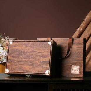 复古高档普洱茶包装盒空礼盒福鼎白茶茶饼七子饼包装盒子普洱茶盒