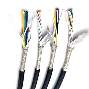 高柔拖炼TRVVP12 16 18 20芯0.5 0.75平方伺服电机雕刻机屏蔽电缆