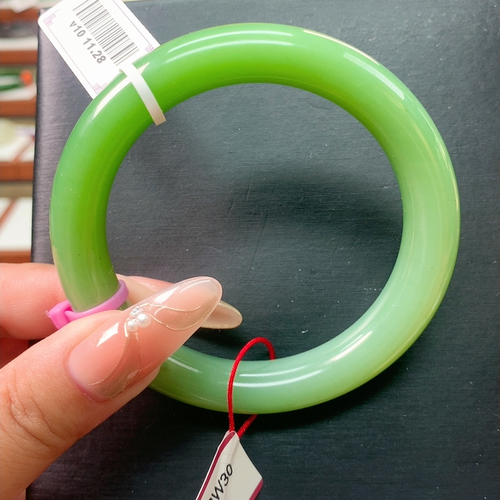 V10碧玉夹层细底翠果绿57.58不包容仙品美炸了正价26w