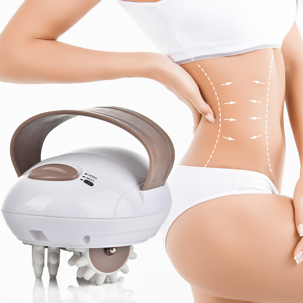 3D Body Slimming Massage Roller Electric Back Massager Weigh