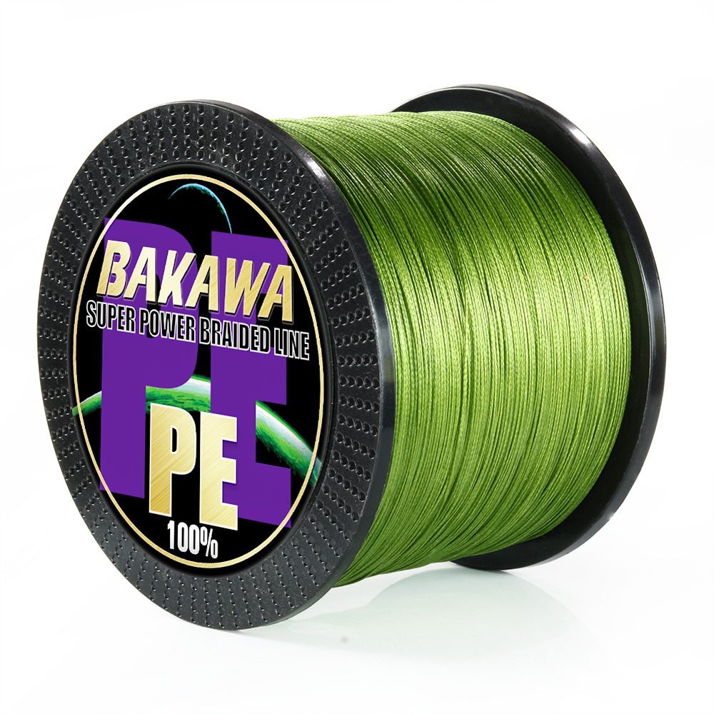 BAKAWA 8 Strands 1000M 500M 300M Braided Fishing Line Multif
