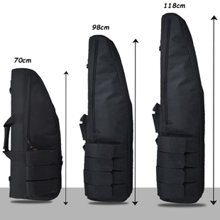 70 98 118cm Tactical Gun Molle Bag Heavy Duty Rifle Case Gun