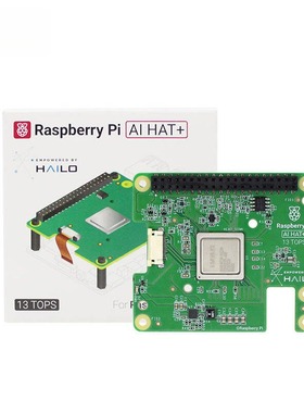 树莓派Hailo-8L计算模块 Rapberry Pi AI HA+ 神经网络加速器