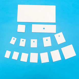 氧化铝陶瓷片TO-220 247 267高导热绝缘片三极管大功率散热陶瓷片