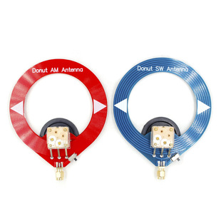 新版甜甜圈中波 短波天线 AM MW/SW 天线迷你环形天线 小环天线