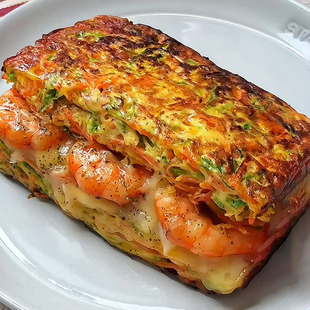 虾滑芝士三明治营养早餐半成品面包懒人早饭充饥夜宵零食