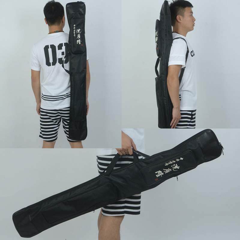 SS沈广隆太极剑袋刀剑袋双层加厚牛筋布 加长武术多功能刀剑套新